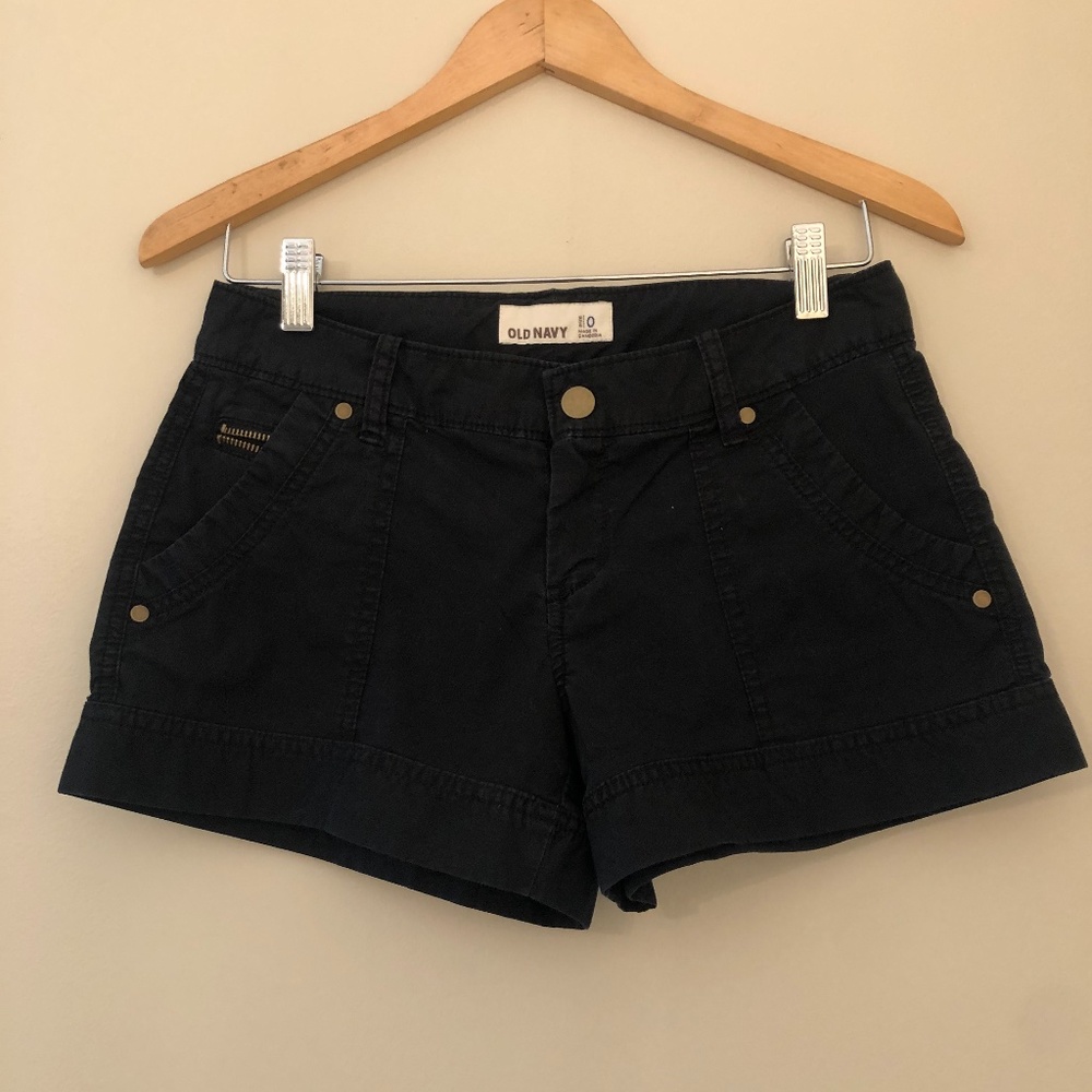 Black shorts